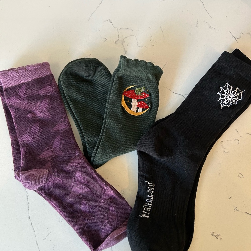 Disturbia Assorted Colorful Socks